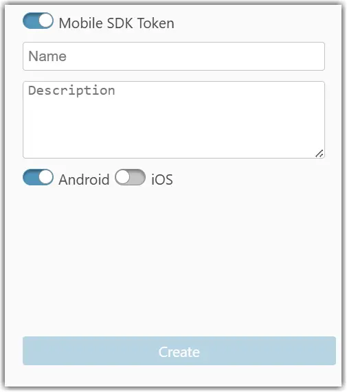 Mobilesdktoken