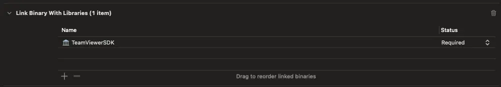 Required Tv Sdk