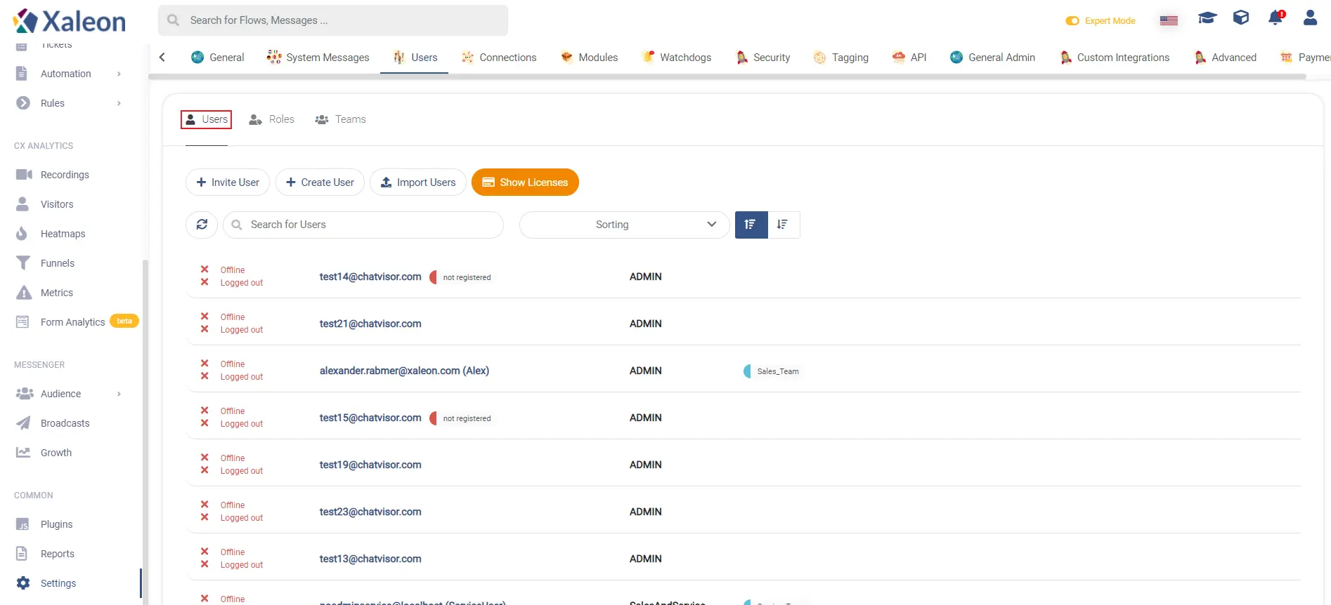 Newdocsimg Css Configuration User Management Users