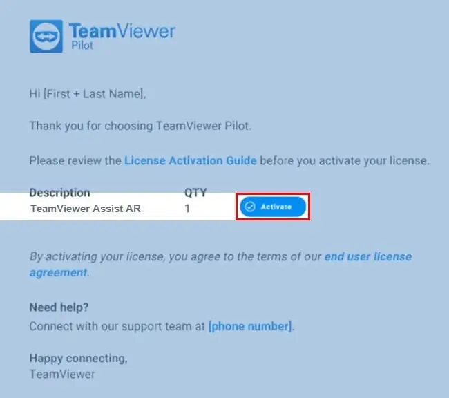 Assist AR En Activation