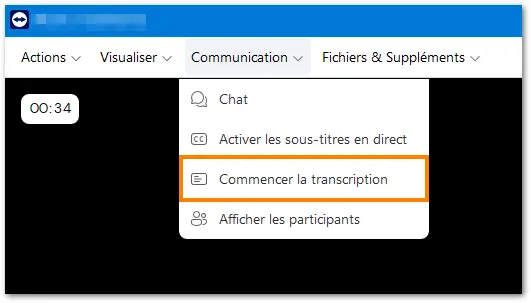 Assistar Commencer La Transcription