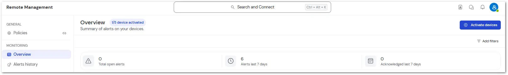 Monitoring Overview