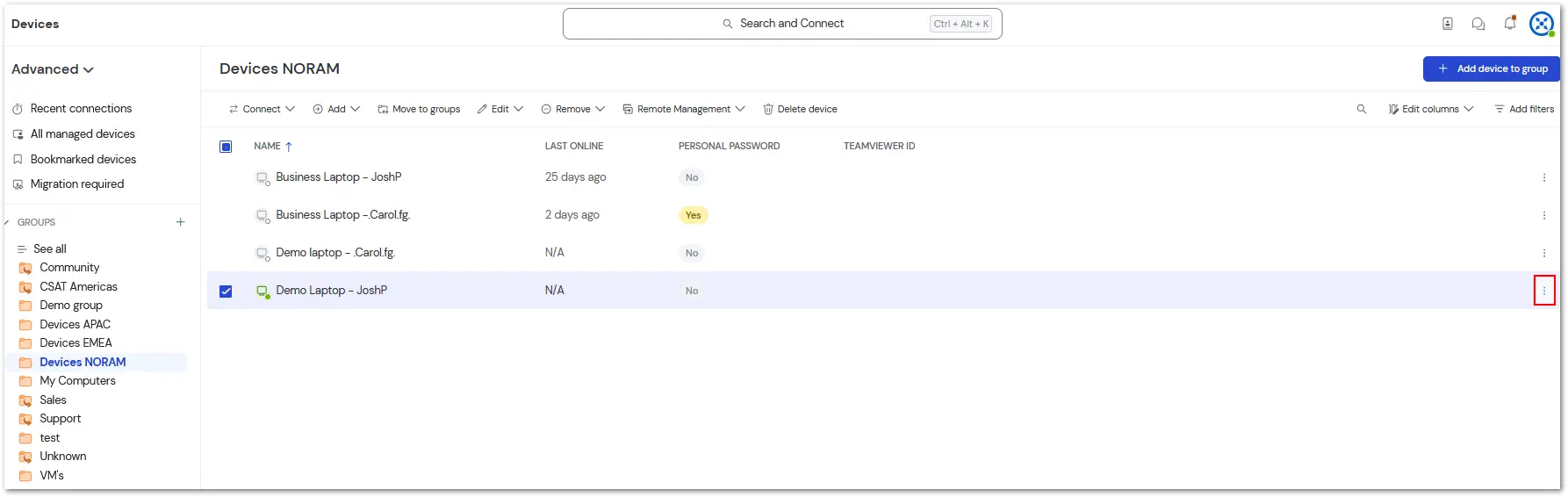 Uninstall TeamViewer Remote Management 2