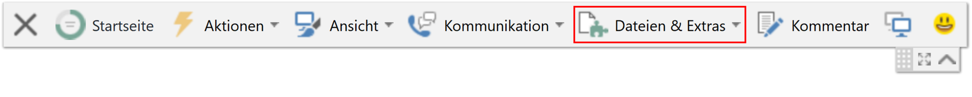 TeamViewer Remote Control Toolbar In Einer Remote Session Unter Windows Toolbar Dateien Und Extras