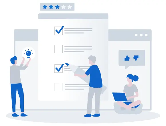 Public Survey Illustration