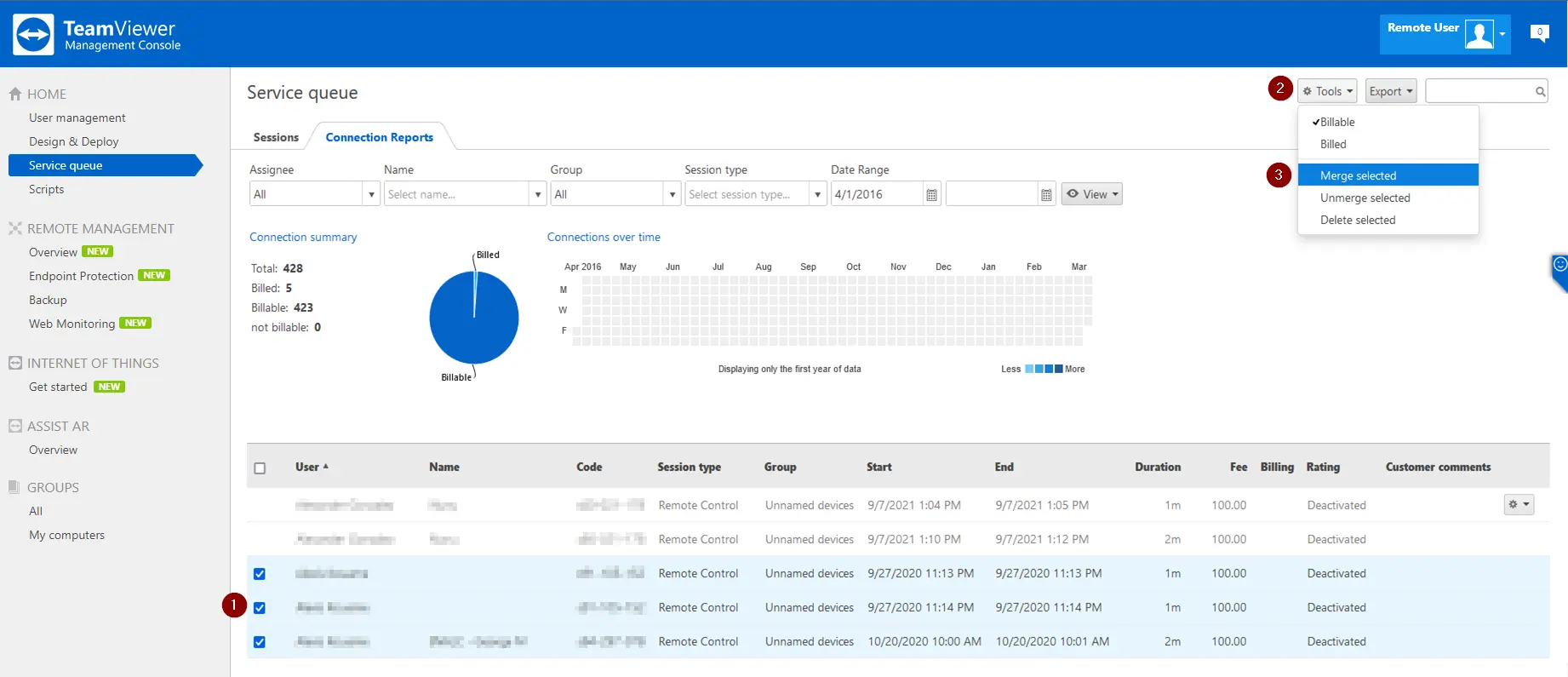 2021 10 14 10 44 11 TeamViewer Management Console
