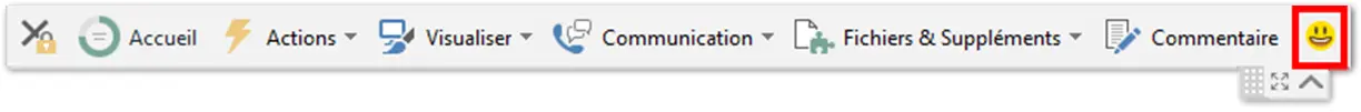 Barre D'Outils Feedback