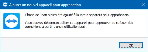 2021 05 06 15 32 22 Ajouter Un Nouvel Appareil Pour Approbation