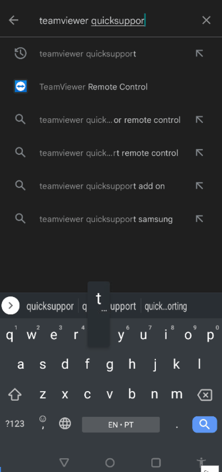 Remote Control An Android TeamViewer QuickSupport