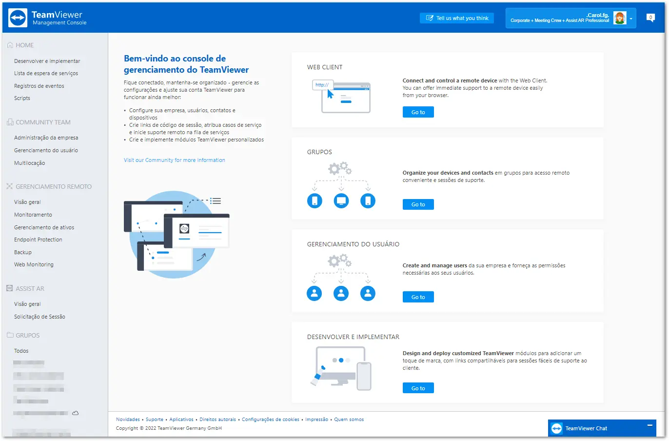 TeamViewer Management Console