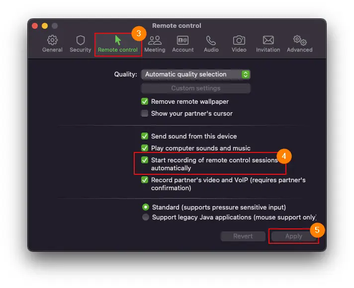 Ative Grava C3 A7 C3 A3O Autom C3 A1Tica Da Sess C3 B5Es Do TeamViewer No Macos