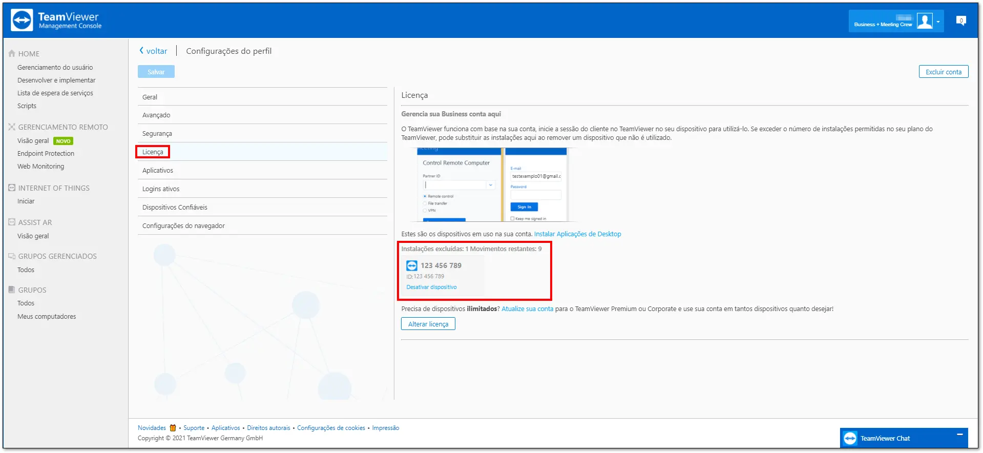 Como Gerenciar Os Tr C3 Aas Dispositivos Licenciados Da Licen C3 A7A TeamViewer Business
