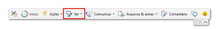 Barra De Ferramentas Da Sess C3 A3O Remota Do TeamViewer Ver
