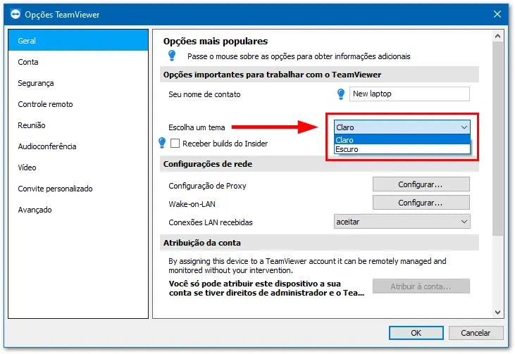 Modo Escuro Do TeamViewer Full Vers C3 A3O Completa Do TeamViewer