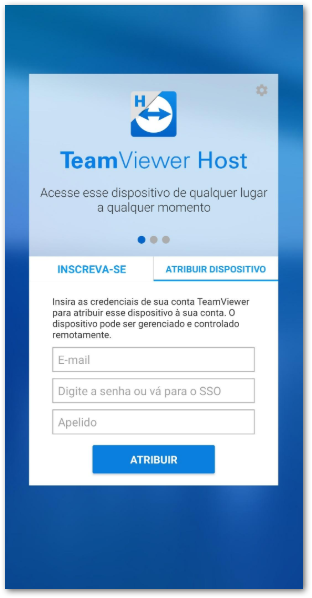 Como Atribuir O TeamViewer Host Em Seu Android