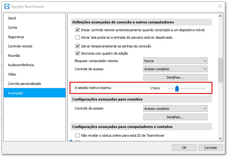 Como Determinar Sess C3 B5Es Inativas Automaticamente TeamViewer