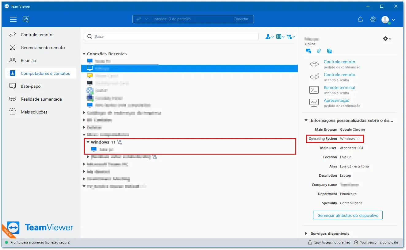 Menu De Agrupamento 002 TeamViewer