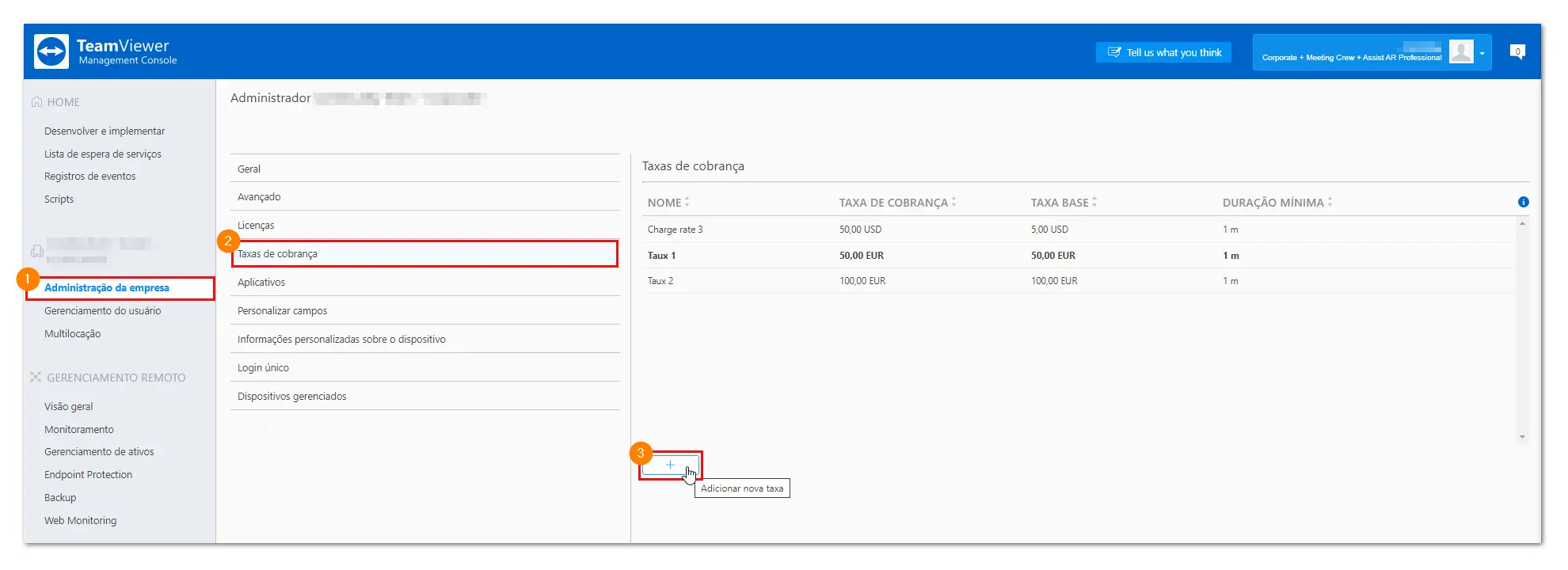 Como Criar Taxa De Cobran C3 A7A TeamViewer 003