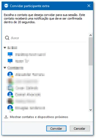 Como Convidar Outras Pessoas Para Sua Sess C3 A3O Remota Do TeamViewer