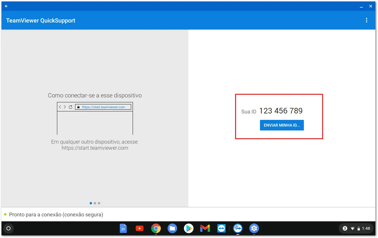 Como Acessar Remotamente Um Chromebook TeamViewer