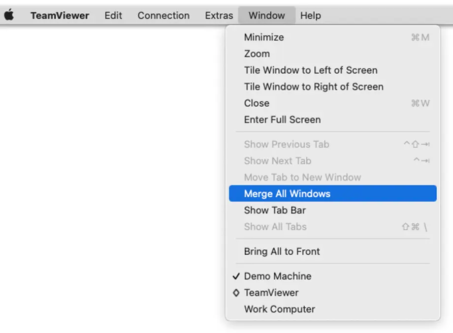 Como Exibir Sess C3 B5Es Remotas Do TeamViewer Em Abas De Uma Mesma Janela No Macos