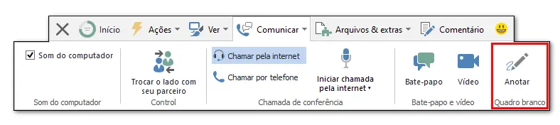Como Ativar O Quadro Branco Durante Uma Sess C3 A3O Remota Do TeamViewer