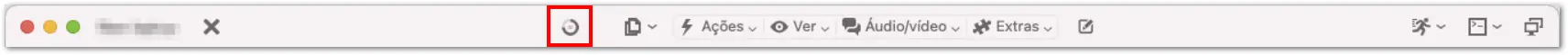 Barra De Ferramentas Da Sess C3 A3O Remota Do TeamViewer No Macos In C3 Adcio