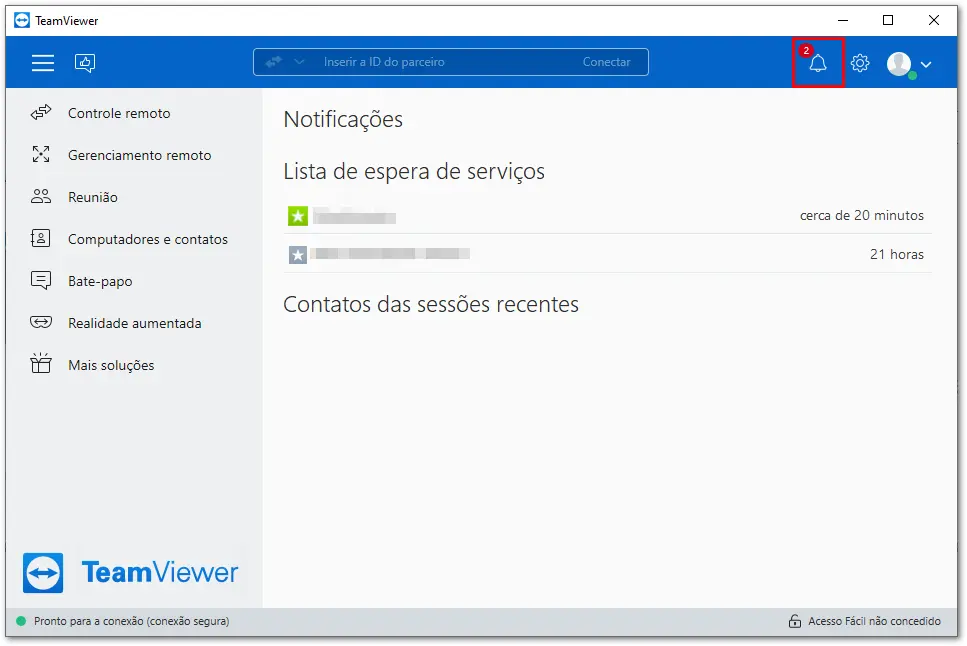 Lista De Espera De Servi C3 A7Os Como Receber Notifica C3 A7 C3 B5Es Pelo TeamViewer
