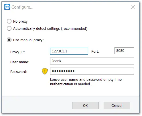 Como Importar Configura C3 A7 C3 B5Es De Proxy TeamViewer