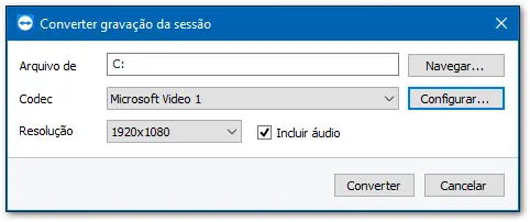 Converta Uma Sess C3 A3O Gravada Do TeamViewer