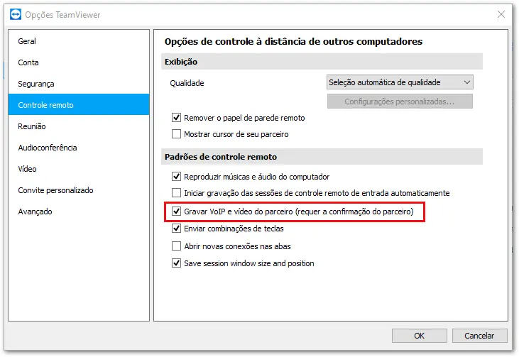 Como Gravar Voip E V C3 Addeo Do Parceiro TeamViewer