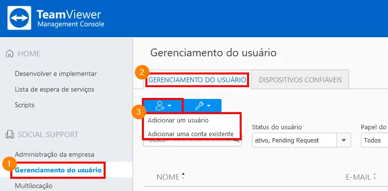 Como Adicionar Usu C3 A1Rios No Perfil De Empresa TeamViewer 002