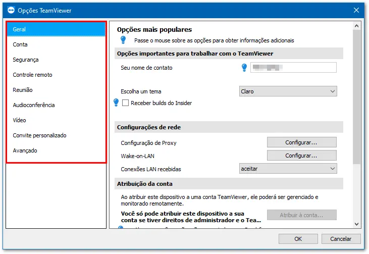 Aplique As Configura C3 A7 C3 B5Es TeamViewer Atrav C3 A9S Do Settingsfile