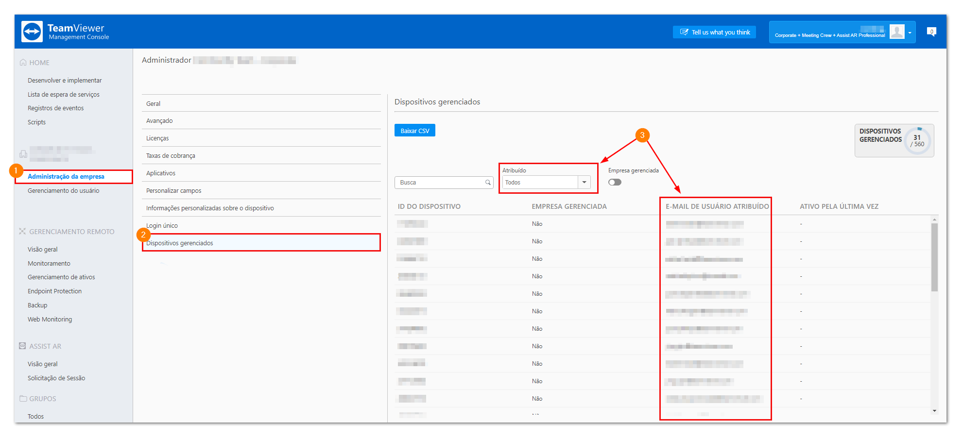 Dispositivos N C3 A3O Gerenciados Por Voc C3 Aa TeamViewer