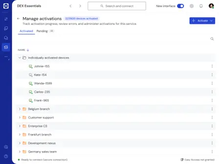 Manage DEX Activations 2
