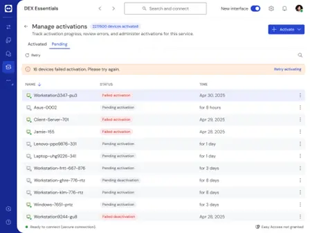 Manage DEX Activations 3