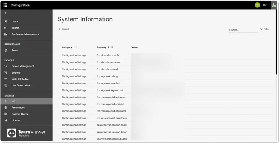 System Information