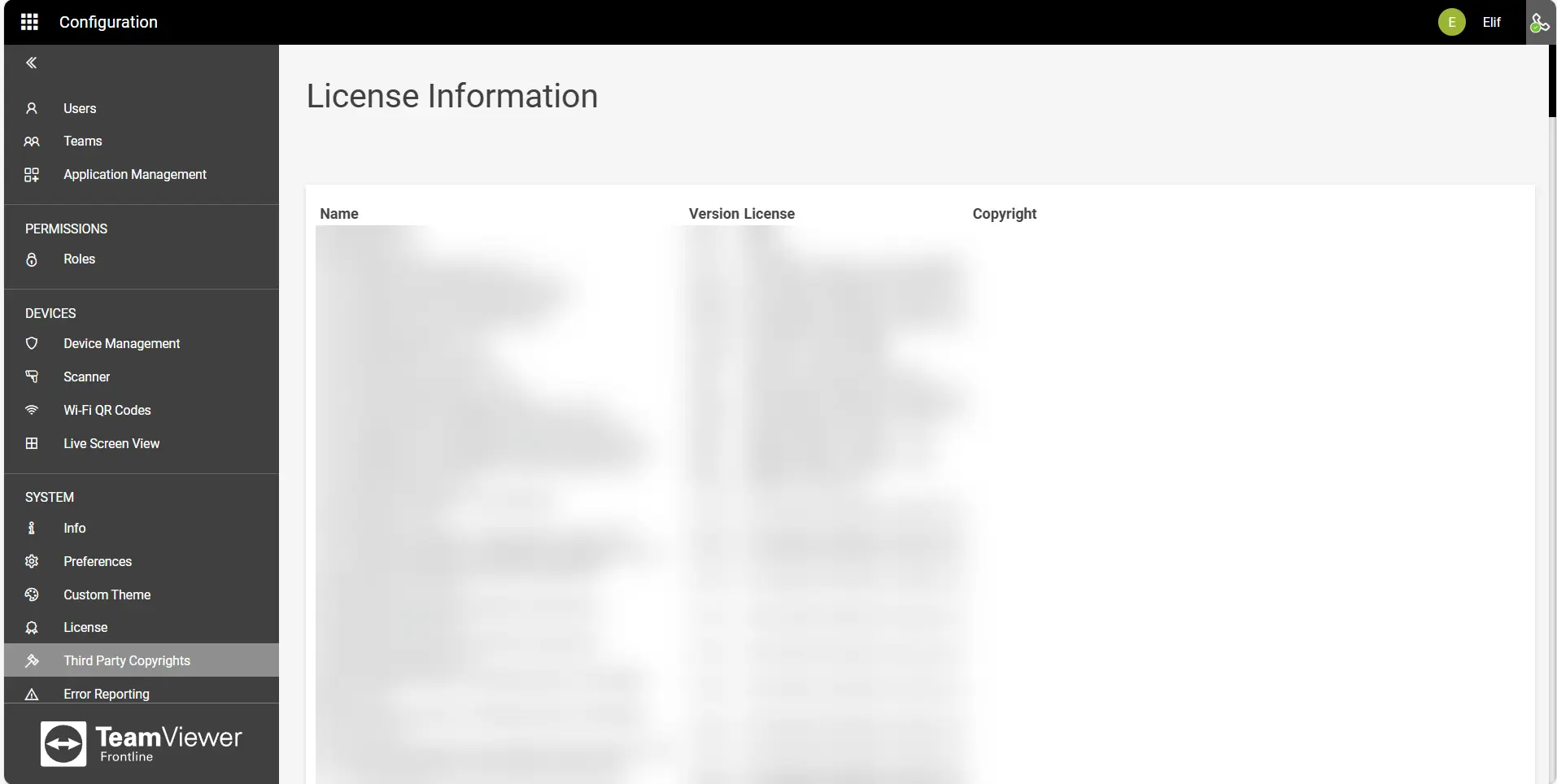 Third Party License Information