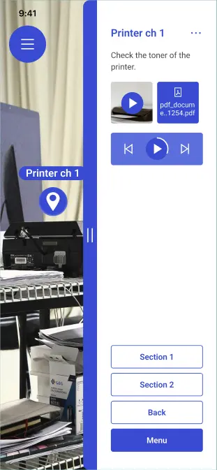 Mobile Menu Node