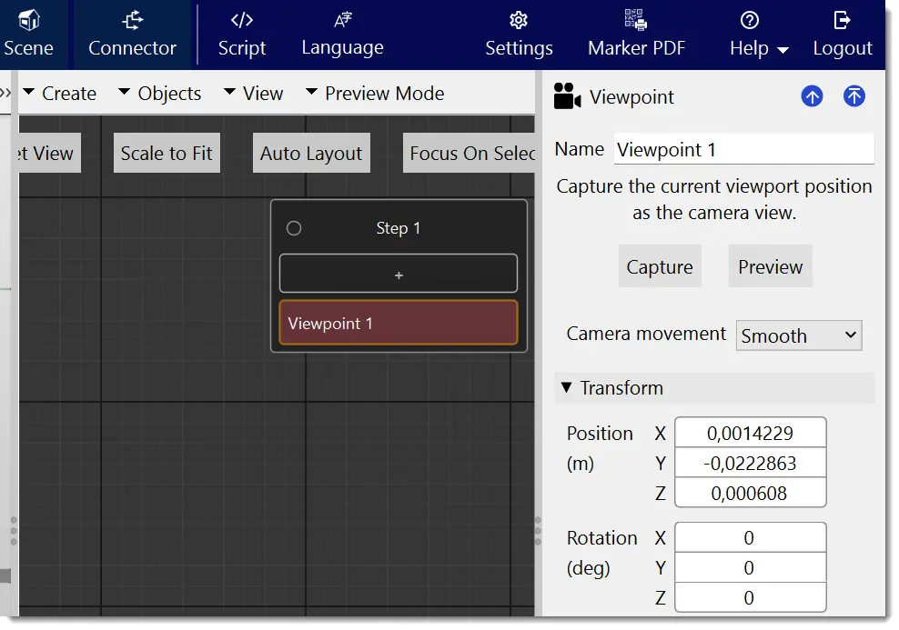 Viewpoint Component