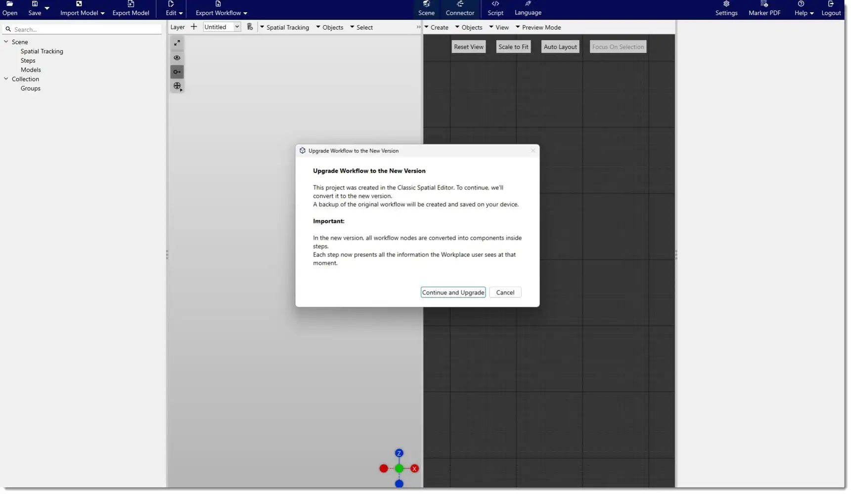 Upgrade Workflow