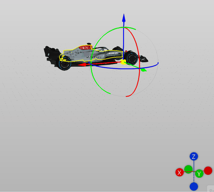 Rotate Car Model