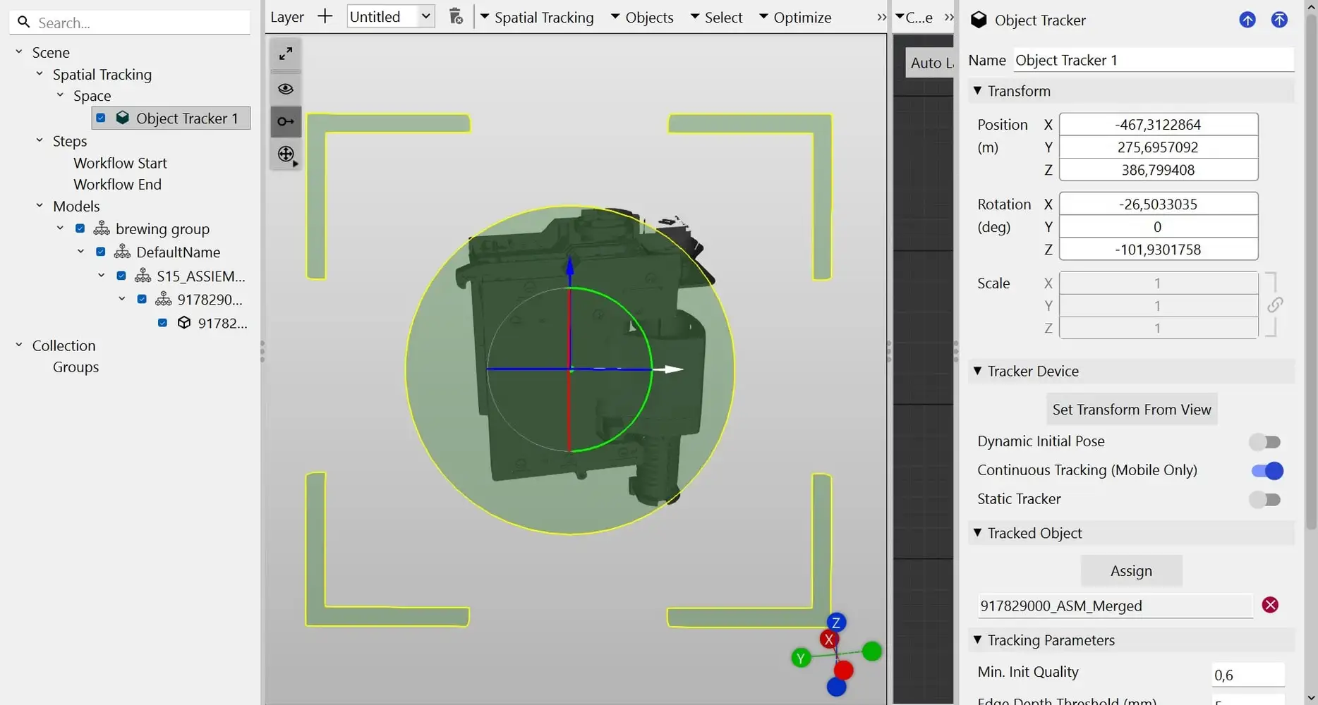 Generate Object Tracker