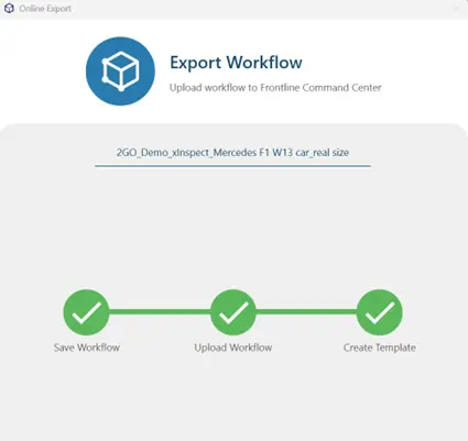 Export Workflow Completed