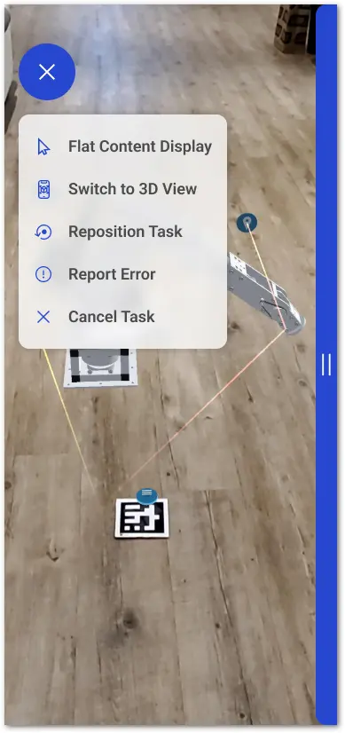 Reporting An Error Spatial Workplace
