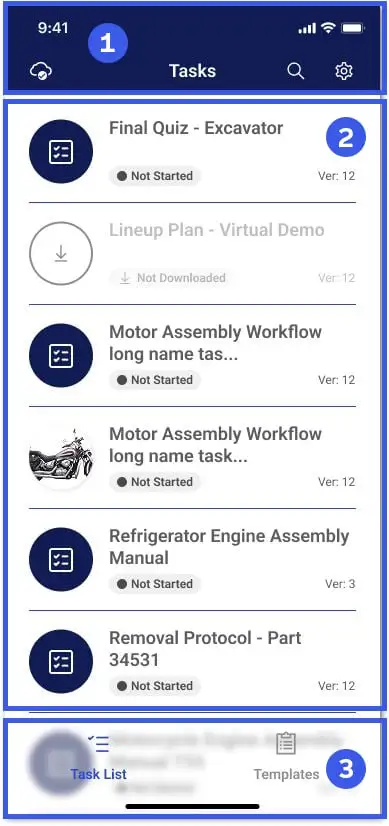 Tasks List