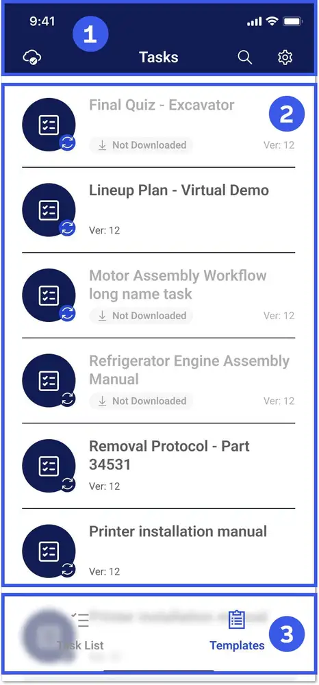Templates List