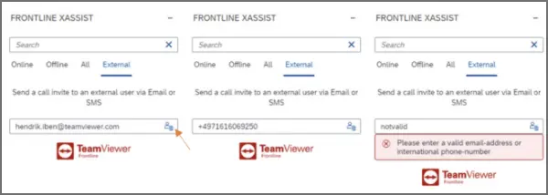 Sap Fsm xAssist Integration Adding External Users