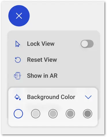 3D Backgroundcolor Options