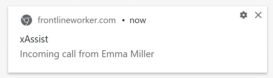 Incoming Call Emma Miller